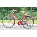 1952 Currys Elizabethan moped fitted with a BSA Winged Wheel unit, non transferable registration