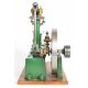 Stuart beam live steam engine with twin cylinder drain cocks, dummy flyball governor and driving - Image 3 of 17