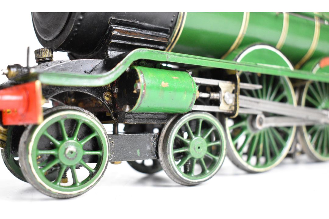 Gauge 1 coal fired live steam LBSCR or Southern H2 Atlantic 4-4-2 tender locomotive built by the - Image 10 of 19