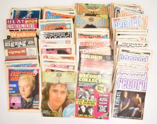 [Music] Zigzag magazine no.22-30 and 33-38 (1970s) comprising 15 issues including articles on