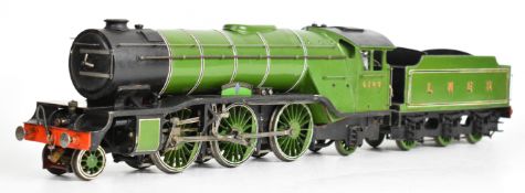 Gauge 1 coal fired live steam LNER V2 2-6-2 locomotive built to Martin Evans Green Arrow design by
