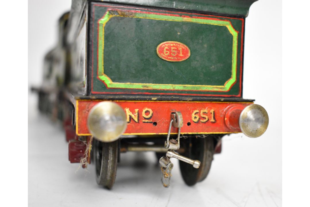 Gauge 1 spirit fired live steam London Dover and Chatham SE&CR M3 4-4-0 tender locomotive built by - Image 15 of 22