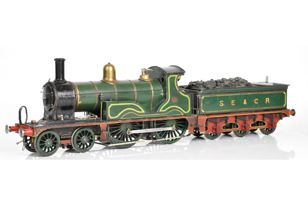 Gauge 1 spirit fired live steam London Dover and Chatham SE&CR M3 4-4-0 tender locomotive built by - Image 1 of 22