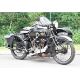 1924 AJS model D 799cc sidevalve V twin motorcycle and sidecar combination - Image 1 of 30