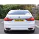 2016 BMW 730d xDrive auto ULEZ free 3.0 diesel car, registration number PM66 AMM, with V5c showing - Image 4 of 33
