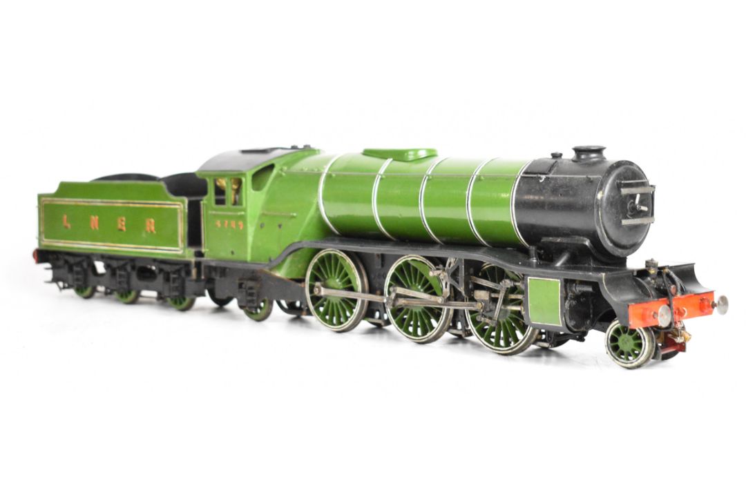 Gauge 1 coal fired live steam LNER V2 2-6-2 locomotive built to Martin Evans Green Arrow design by - Image 7 of 22