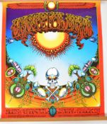 Grateful Dead Aoxomoxoa poster designed by Rick Griffin, Avalon Ballroom San Francisco, 66.5 x 55.