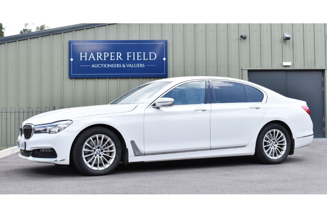 2016 BMW 730d xDrive auto ULEZ free 3.0 diesel car, registration number PM66 AMM, with V5c showing - Image 1 of 33