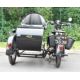 1924 AJS model D 799cc sidevalve V twin motorcycle and sidecar combination - Image 6 of 30