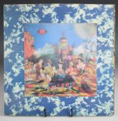 The Rolling Stones Their Satanic Majesties Request LP. Stereo TXS 103. Green unboxed DECCA label,