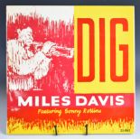 Rare Esquire Jazz LP 32-062 Miles Davis Dig. Matrix RVG PRLP-7012-A1 (scratched) and 1U AB (stamped)