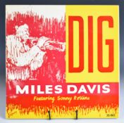 Rare Esquire Jazz LP 32-062 Miles Davis Dig. Matrix RVG PRLP-7012-A1 (scratched) and 1U AB (stamped)