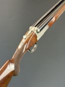 Winchester Model 23 XTR Pigeon Grade 12 bore side by side ejector shotgun with named and engraved