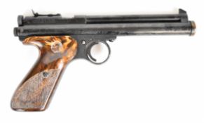 Crosman Model 116 '22' Pellgun .22 CO2  air pistol with chequered composite grips and adjustable