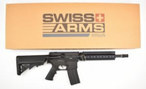 Cybergun Swiss Arms US Government M4 Carbine .177 CO2 air rifle with pistol grip, composite tactical