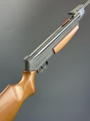 Gamo ASI Statical .22 air rifle with wooden stock and forend, raised cheek piece and adjustable