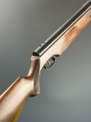 Weihrauch HW80 .22 air rifle with chequered semi-pistol grip, adjustable trigger and raised cheek