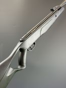 Crosman F4 model 6-CSF47SS .177 air rifle with composite stock, textured semi-pistol grip and