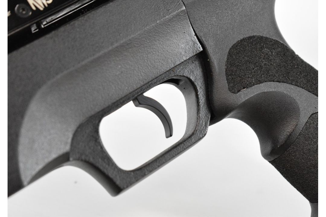 RWS Scimitar .22 PCP air rifle with composite stock, textured pistol grip, sound moderator, 8-shot - Image 14 of 14
