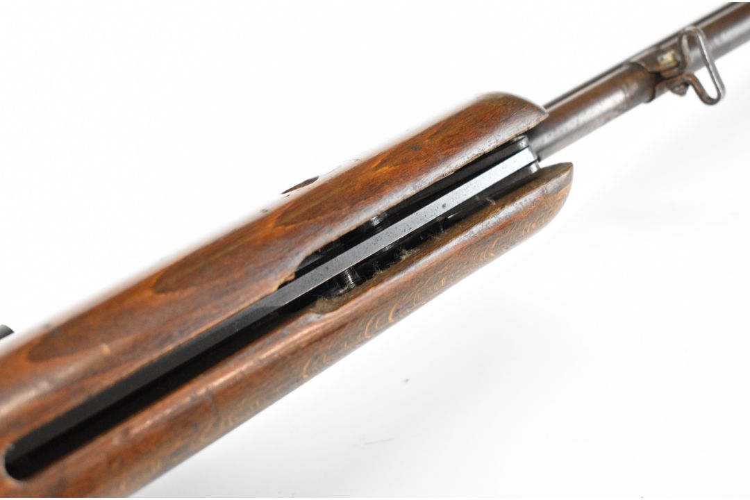 Weihrauch HW77 K .22 underlever air rifle with chequered semi-pistol grip, raised cheek piece, - Image 10 of 17