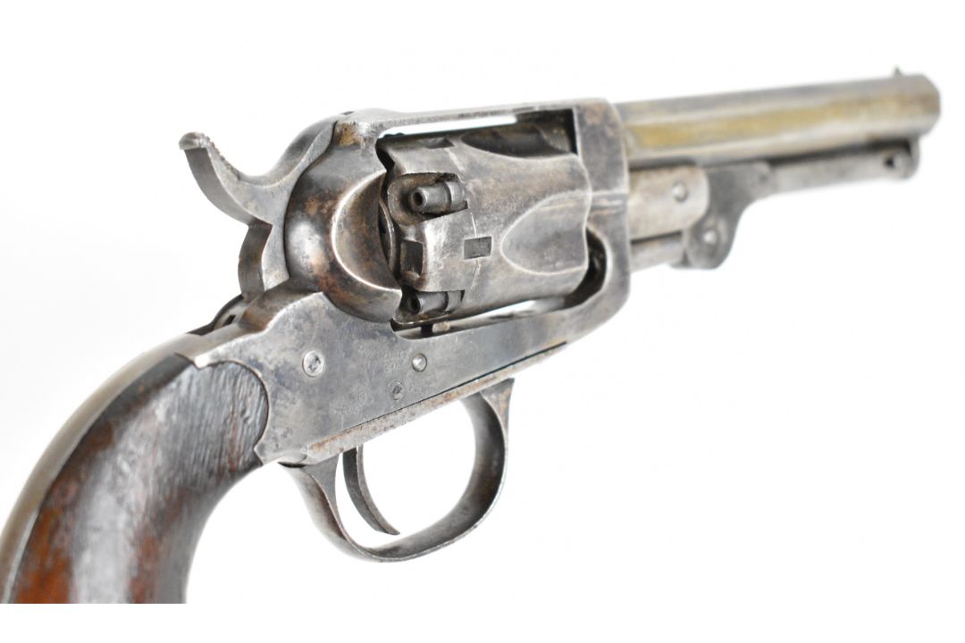 American W W Marston Pocket Model (5th Type).31 five-shot single action percussion revolver with - Image 7 of 15
