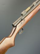 Yewha Model BBB .22 pump-action air rifle with semi-pistol grip and sling mounts, serial number