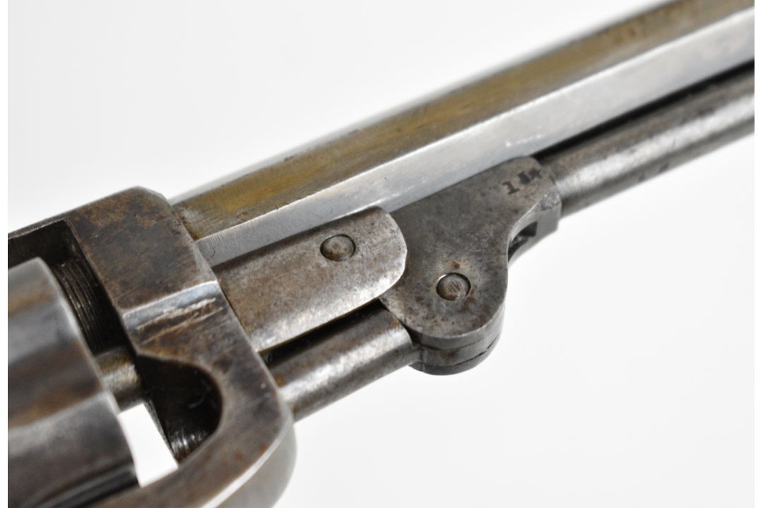 American W W Marston Pocket Model (5th Type).31 five-shot single action percussion revolver with - Image 10 of 15