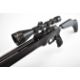 RWS Scimitar .22 PCP air rifle with composite stock, textured pistol grip, sound moderator, 8-shot - Image 11 of 14