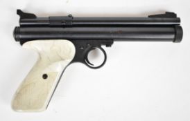 Crosman Model 150 Pellgun .22 CO2  air pistol with chequered composite grips and adjustable