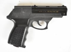 Voltran .177 CO2 air pistol with composite grips and fixed sights, serial number E380178. PLEASE