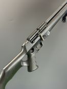 FX Cutlas .177 PCP air rifle with composite stock, textured thumb-hole grip, sling mounts,