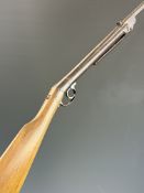 German Millita .177 air rifle with fixed sights and part-octagonal barrel, serial number 14900 G.