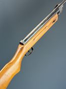 Pioneer .177 air rifle with wooden stock, NVSN. PLEASE NOTE THAT ALL POST-1939 AIR WEAPONS CAN