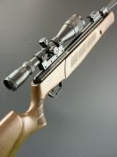 Crosman Multi-Shot TrailHawk Model 6-CMT2SXW .177 air rifle with textured semi-pistol grip and