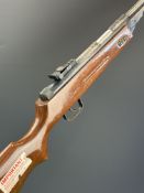 BAM .22 under-lever air rifle with semi-pistol grip and adjustable sights, NVSN.  PLEASE NOTE THAT