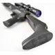RWS Scimitar .22 PCP air rifle with composite stock, textured pistol grip, sound moderator, 8-shot - Image 5 of 14