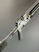 Kral Puncher Jumbo Hi-Cap .22 PCP air rifle with composite tactical stock, shaped and textured