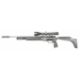 RWS Scimitar .22 PCP air rifle with composite stock, textured pistol grip, sound moderator, 8-shot - Image 3 of 14