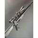 RWS Scimitar .22 PCP air rifle with composite stock, textured pistol grip, sound moderator, 8-shot - Image 1 of 14