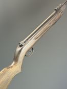 Diana Model 25 .177 air rifle with semi-pistol grip and adjustable sights, NVSN. PLEASE NOTE THAT