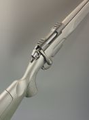 Sabatti Rover Patrol .223 Remington bolt-action rifle with composite stock, textured semi-pistol