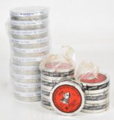 Eighteen sealed tins of 500 .177 Marksman No.1 and H&N Diabolo Pointed Waisted air rifle or pistol