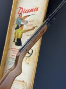 Diana Model G16 .177 air rifle with semi-pistol grip and adjustable sights, NVSN, in original box
