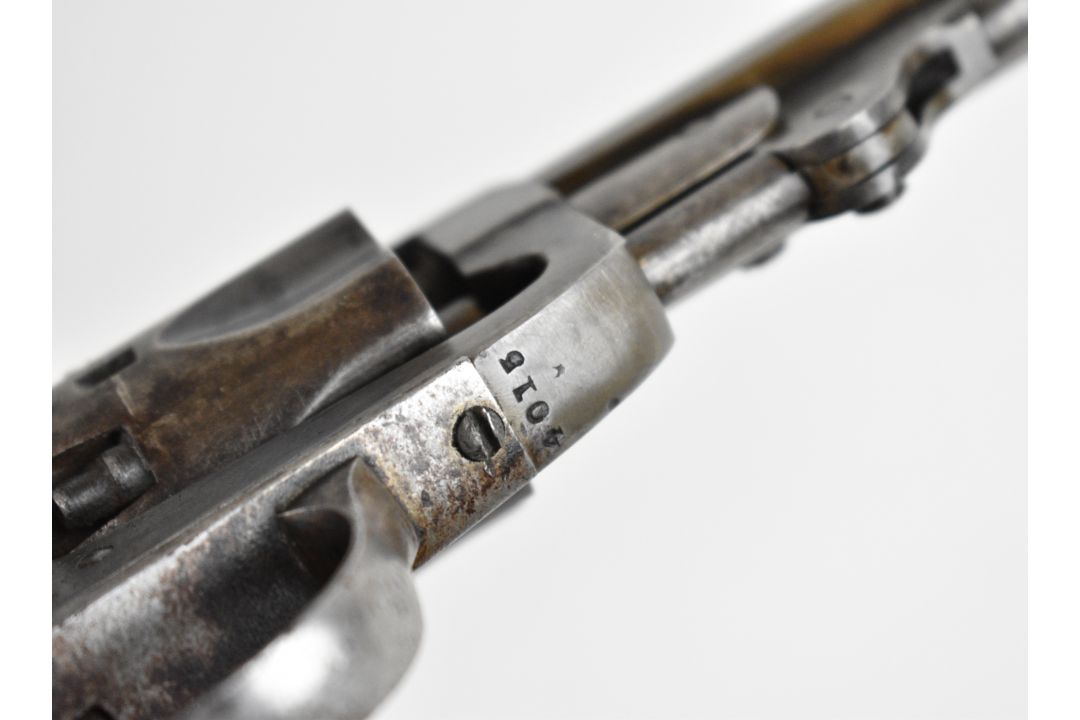 American W W Marston Pocket Model (5th Type).31 five-shot single action percussion revolver with - Image 9 of 15