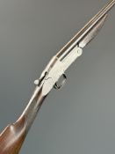 Alex Henry & Co of Edinburgh.410 folding poacher's shotgun with chequered grip and forend action