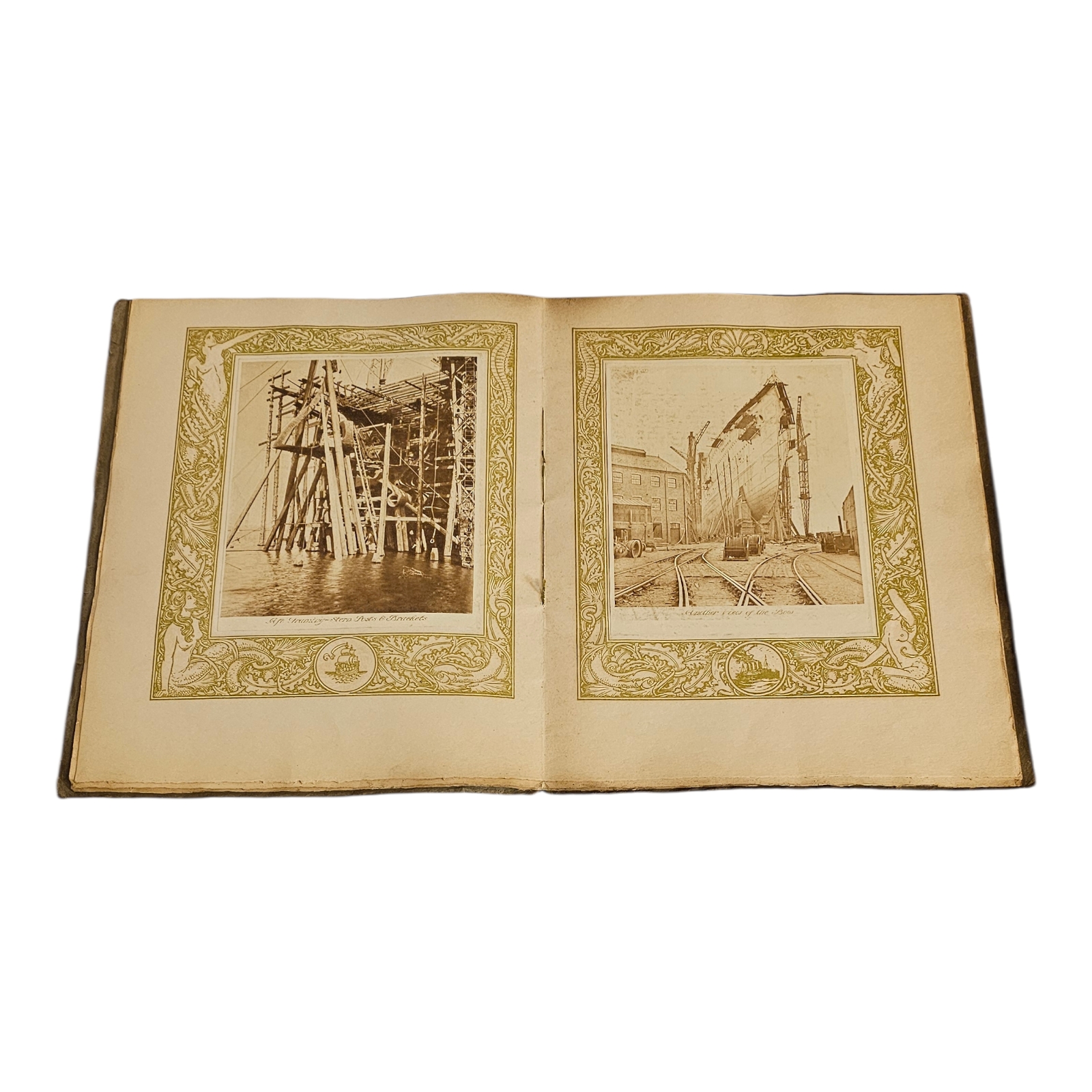 CUNARD LINE: SOUVENIR OF THE LAUNCHING OF R.M.S. AQUITANIA, APRIL 1913 A scarce original softcover - Image 5 of 8