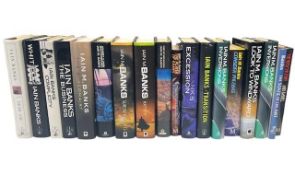 IAN BANKS, A COLLECTION OF EIGHTEEN FIRST EDITION HARDCOVER BOOKS, THREE SIGNED Comprising ‘The