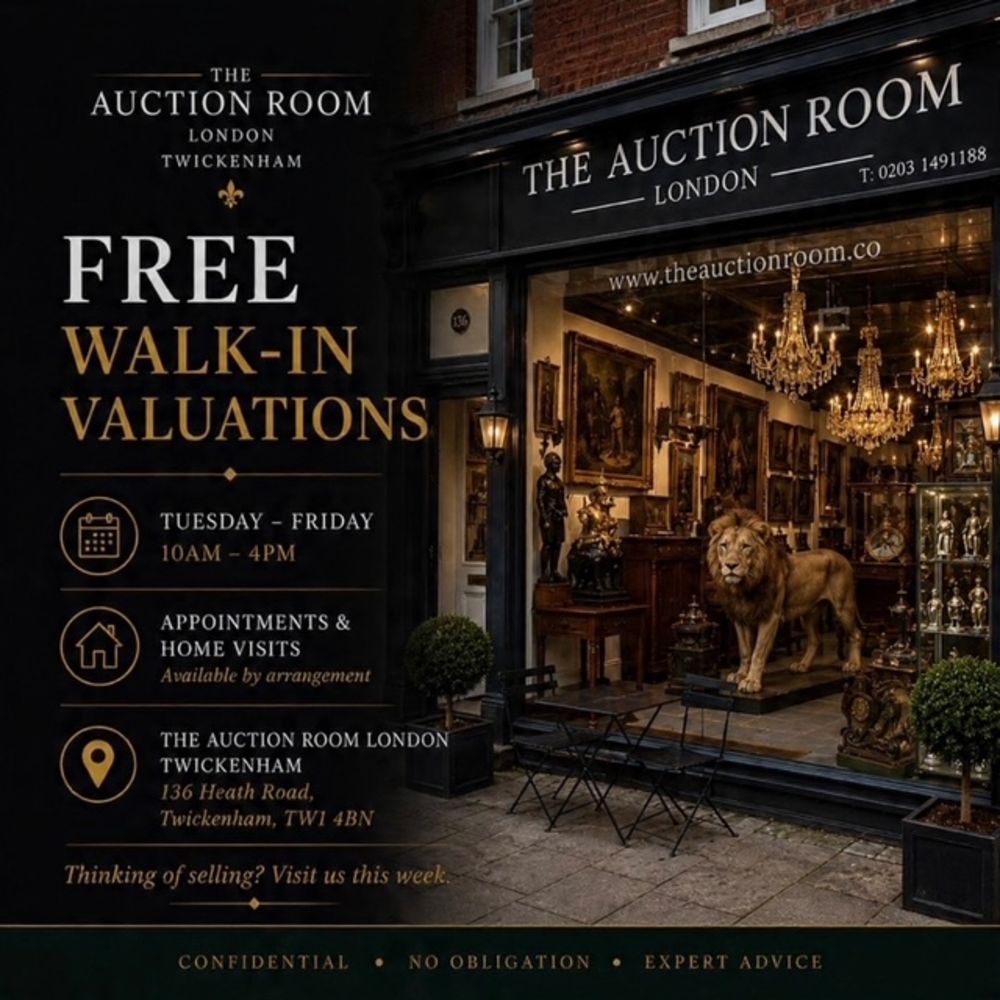 THE AUCTION ROOM LONDON IN ASSOCIATION WITH SWAN FINE ART - SUMMER ANTIQUES & COLLECTABLES TO INCLUDE JEWELLERY, PAINTINGS, FURNITURE & MORE