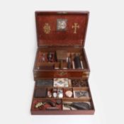 A vampire slaying kit, 20th century, with 19th-century elements,