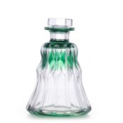 A Val St Lambert decanter, mid-20th century, Belgian,